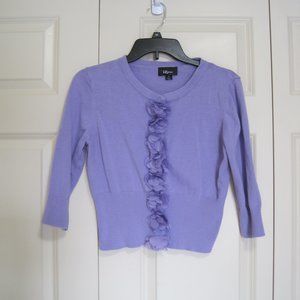 iZ Byer purple cardigan sz XL girls
